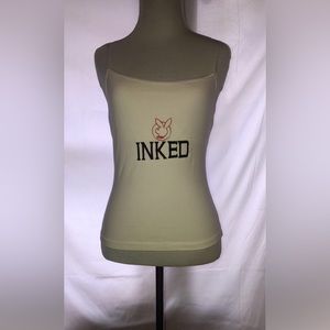 INKED PLAYBOY TANK TOP Y2K 2000’s RARE